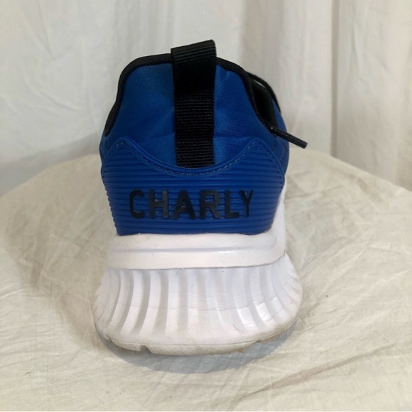 Charly Men’s Falcon Breathable Sneaker Running Shoe in Blue/White - Picture 11 of 12